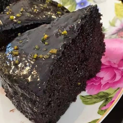 کیک خیس شکلاتی